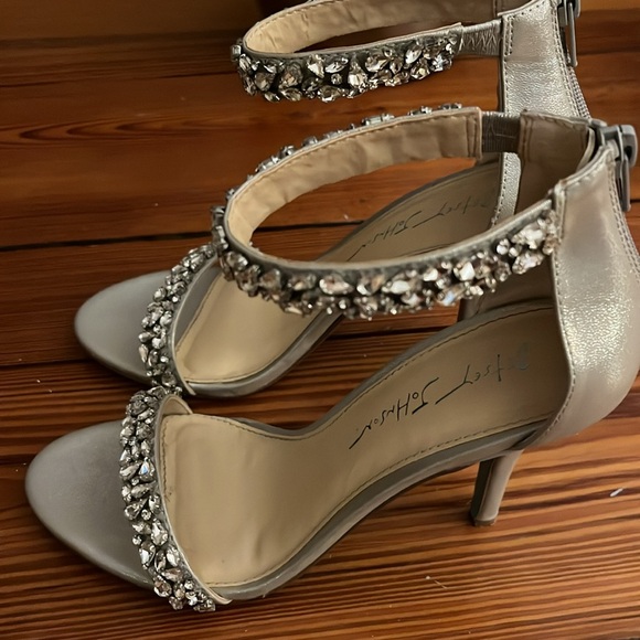 Blue By Betsey Johnson Angie Rhinestone Embellished Dress Sandals - Picture 3 of 15